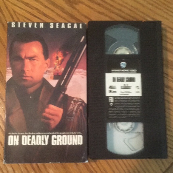 4 Vintage VHS Steven Seagal Movies The Patriot/Above the Law/Under Siege 2 + - Picture 6 of 9